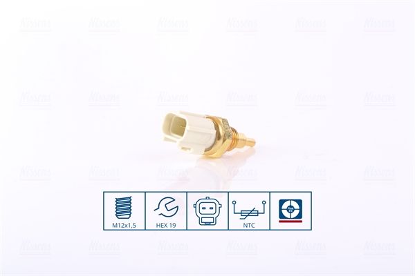 Sensor, coolant temperature NISSENS 207098