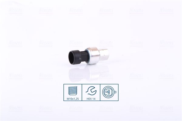 Pressure Switch, air conditioning NISSENS 301024