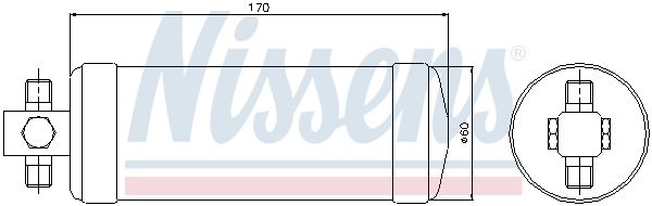 Dryer, air conditioning NISSENS 95418