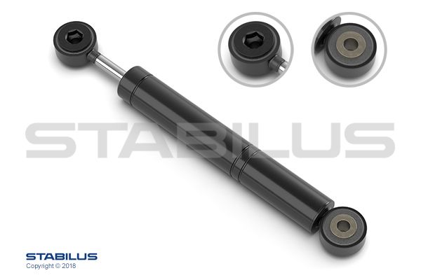 Amortisseur de vibrations, courroie trapézoïdale nervurée STABILUS 5427PO