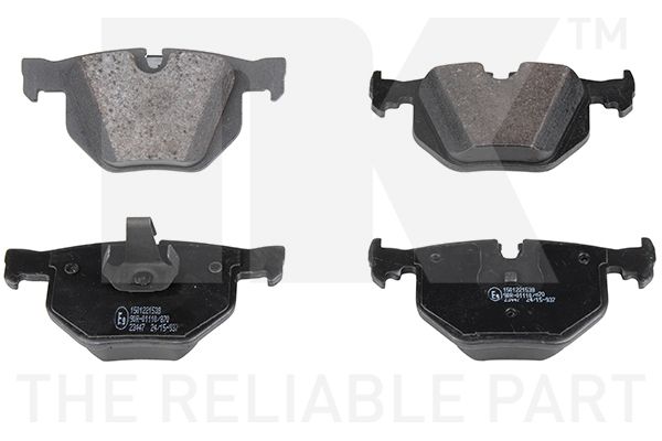 Brake Pad Set, disc brake NK 221538