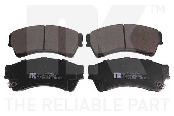 Brake Pad Set, disc brake NK 223255