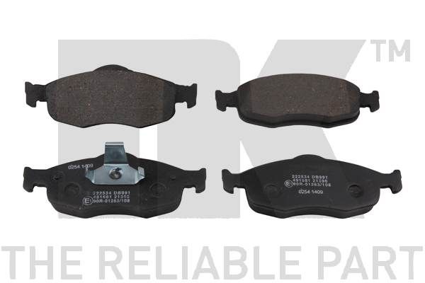 Brake Pad Set, disc brake NK 222534