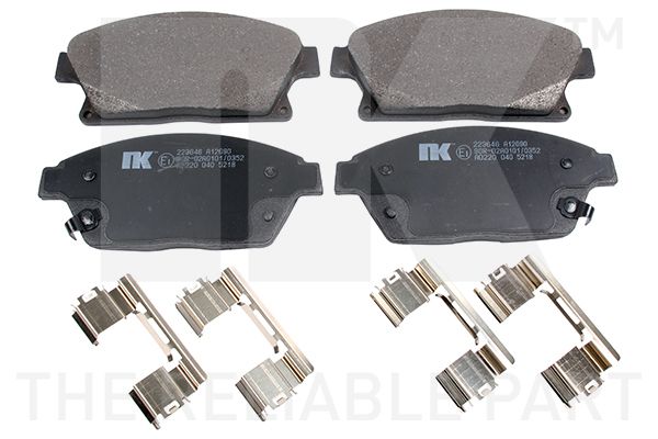 Brake Pad Set, disc brake NK 223646