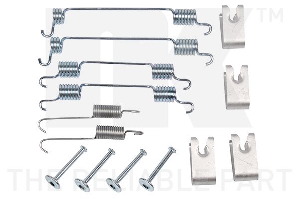 Комплект приладдя, гальмівна колодка NK 7945797