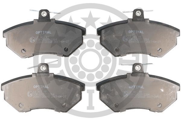 Brake Pad Set, disc brake OPTIMAL BP-09772