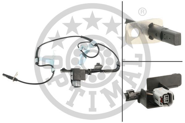 Jutiklis, rato greitis OPTIMAL 06-S758