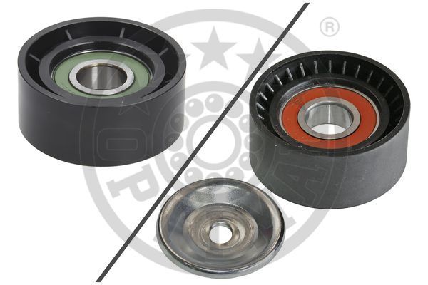 Tensioner Pulley, V-ribbed belt OPTIMAL 0-N1663S