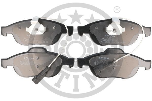 Brake Pad Set, disc brake OPTIMAL 10227