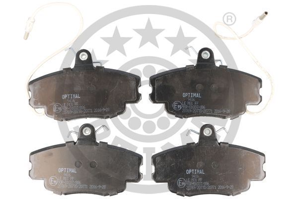 Brake Pad Set, disc brake OPTIMAL BP-09416