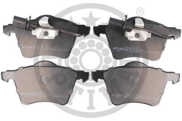 Brake Pad Set, disc brake OPTIMAL BP-12018
