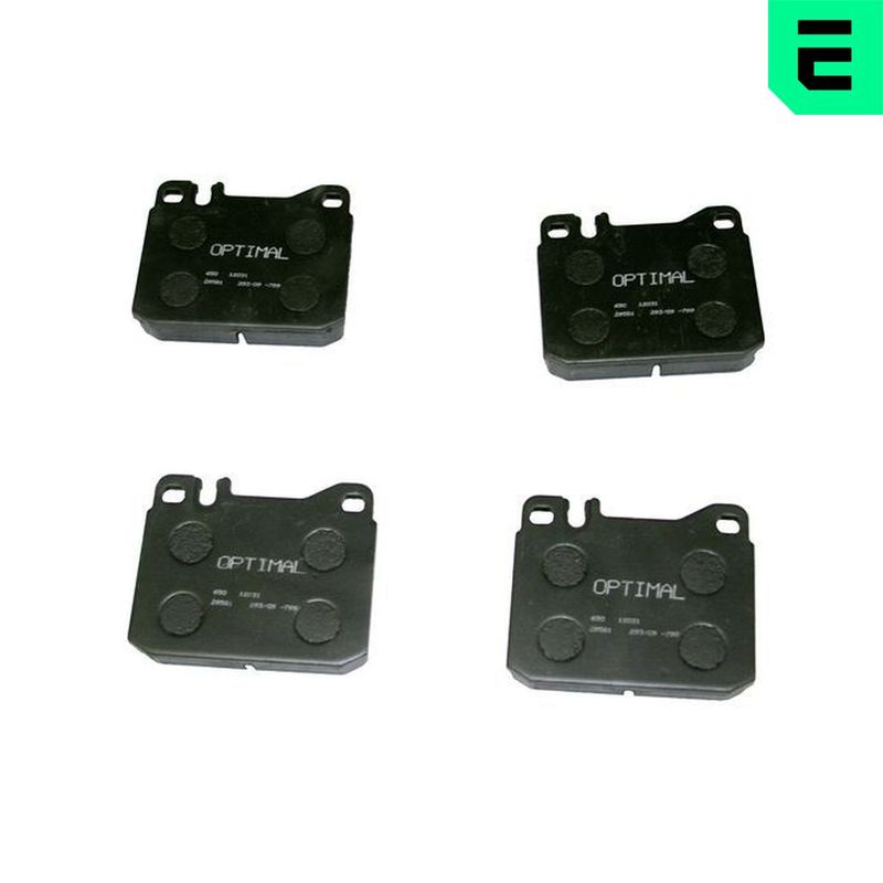 Brake Pad Set, disc brake OPTIMAL BP-12031