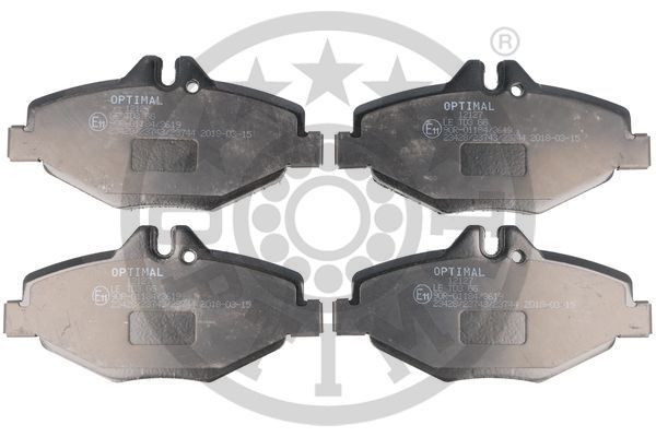 Brake Pad Set, disc brake OPTIMAL BP-12127