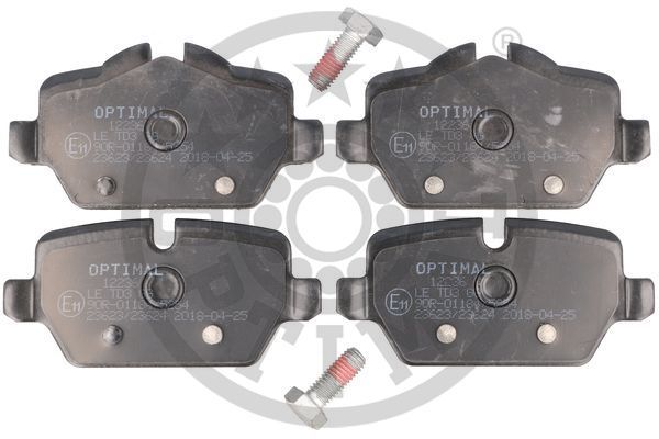 Brake Pad Set, disc brake OPTIMAL BP-12236