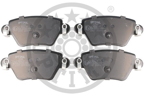 Brake Pad Set, disc brake OPTIMAL BP-12249