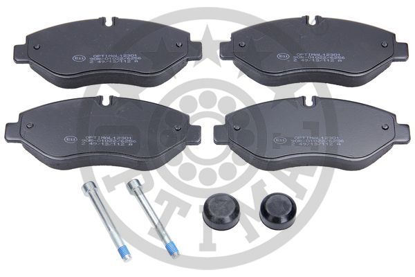 Brake Pad Set, disc brake OPTIMAL BP-12301