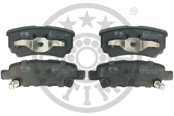 Brake Pad Set, disc brake OPTIMAL BP-12356