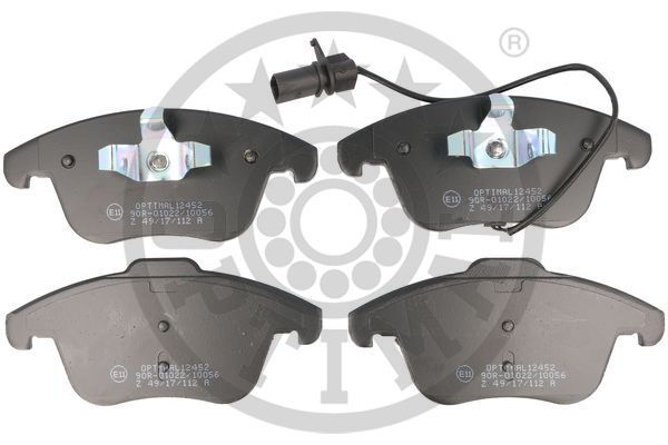 Brake Pad Set, disc brake OPTIMAL BP-12452