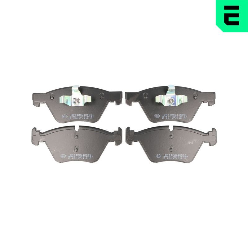 Brake Pad Set, disc brake OPTIMAL BP-12538