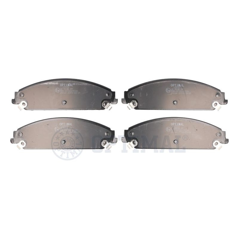 Brake Pad Set, disc brake OPTIMAL BP-12578
