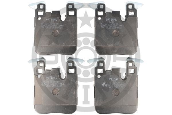 Brake Pad Set, disc brake OPTIMAL BP-12616