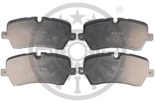 Brake Pad Set, disc brake OPTIMAL BP-12621