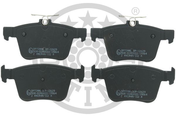 Brake Pad Set, disc brake OPTIMAL BP-12629