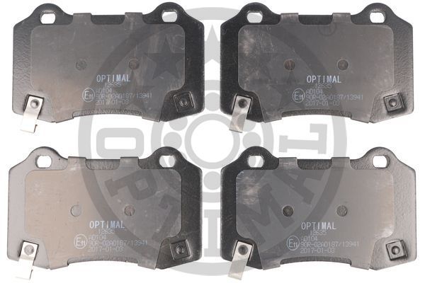 Brake Pad Set, disc brake OPTIMAL BP-12635