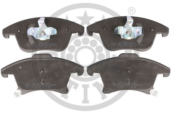 Brake Pad Set, disc brake OPTIMAL BP-12636