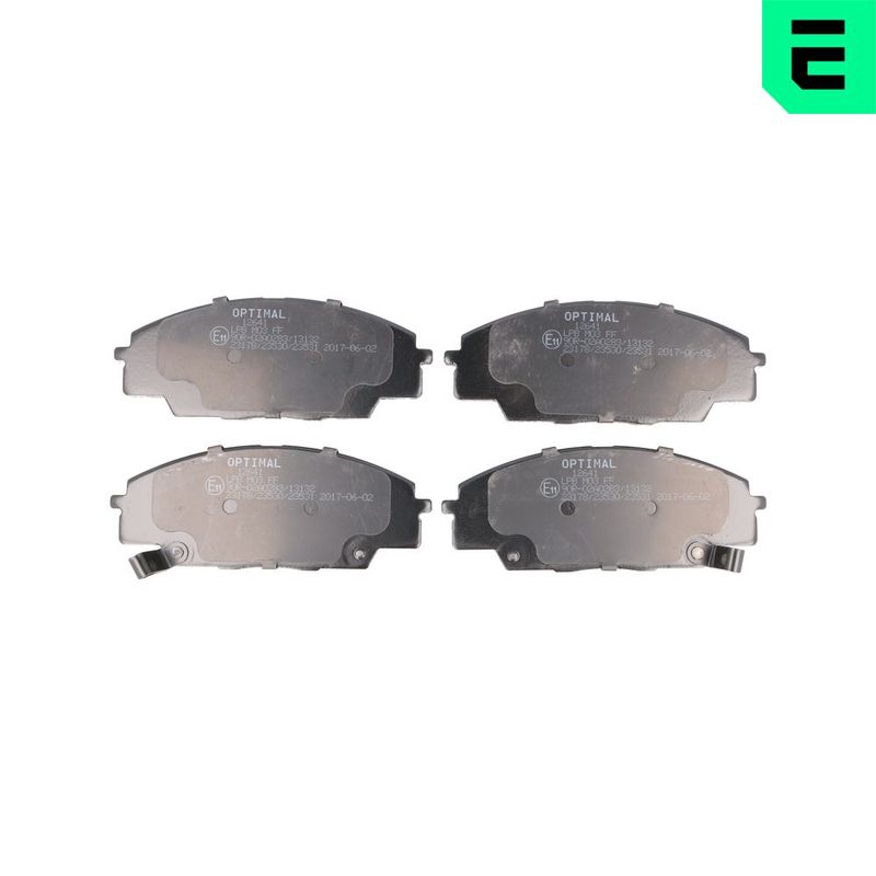 Brake Pad Set, disc brake OPTIMAL BP-12641