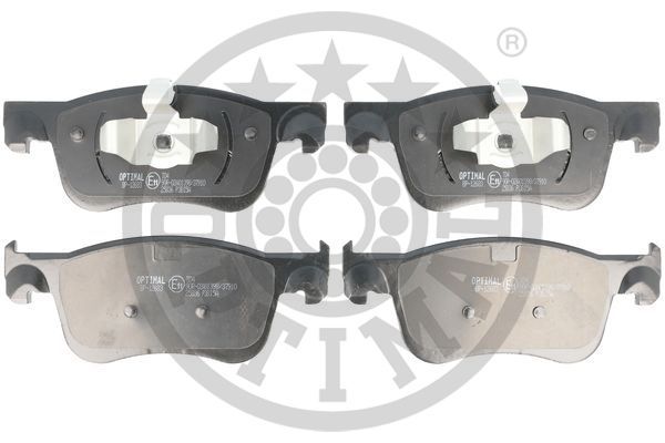 Комплект гальмівних накладок, дискове гальмо OPTIMAL BP-12683