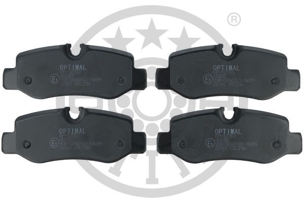 Brake Pad Set, disc brake OPTIMAL BP-12703