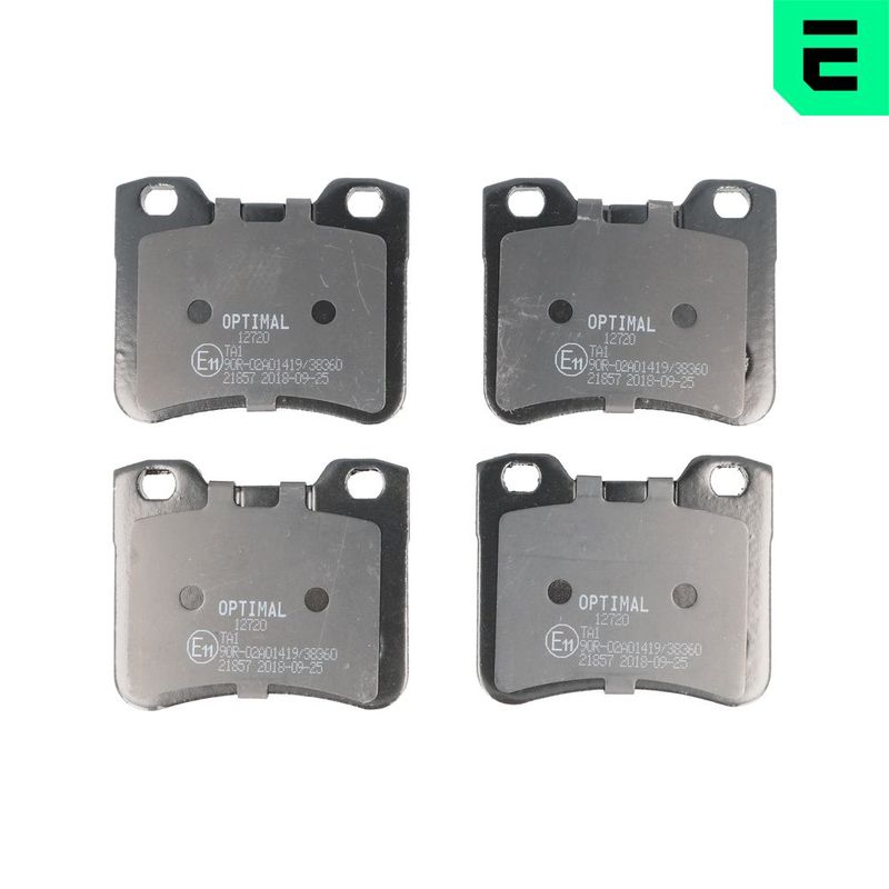 Brake Pad Set, disc brake OPTIMAL BP-12720