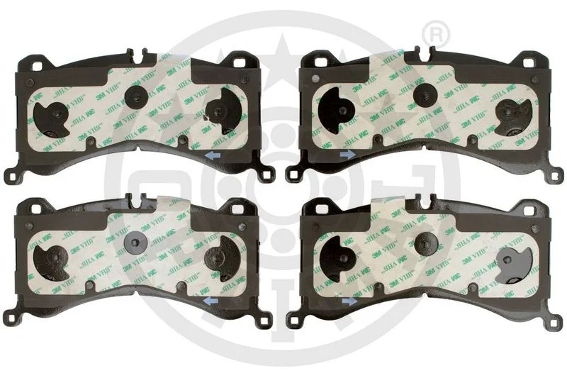 Stabdžių trinkelių rinkinys, diskinis stabdys OPTIMAL BP-12915