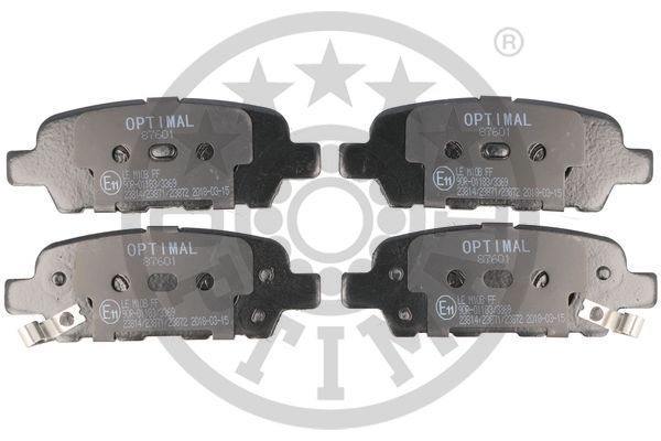 Brake Pad Set, disc brake OPTIMAL BP-87601