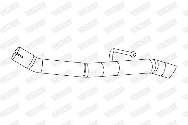 Exhaust Pipe WALKER 10876