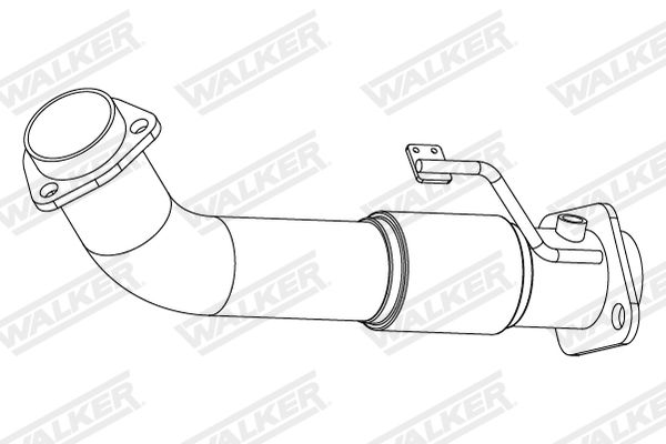 Exhaust Pipe WALKER 10884