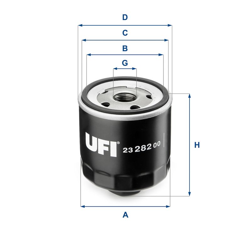 Oil Filter UFI 23.282.00