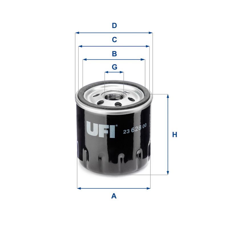 Oil Filter UFI 23.628.00