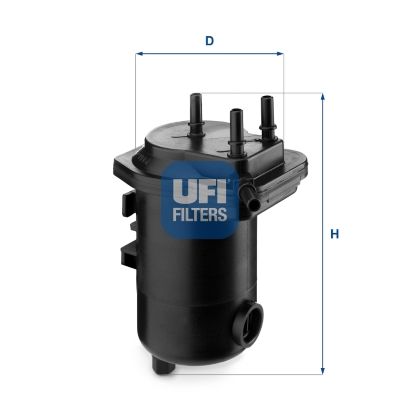 Kuro filtras UFI 24.014.00