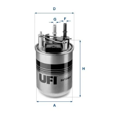 Kuro filtras ufi 24.104.01