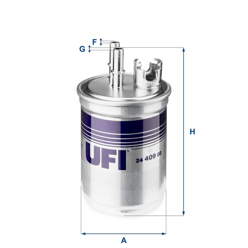 Фільтр палива UFI 24.409.00