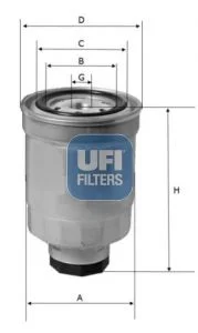 Kuro filtras ufi 24.446.01
