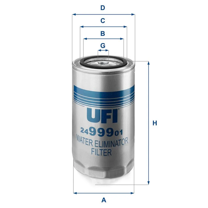 Kuro filtras ufi 24.999.01