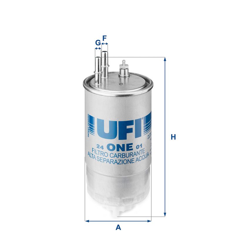 Fuel Filter UFI 24.ONE.01