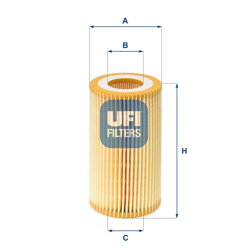 Оливний фільтр UFI 25.003.00