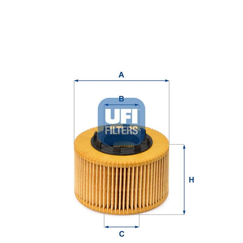 Оливний фільтр UFI 25.015.00