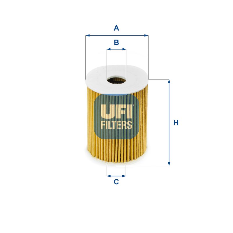 Оливний фільтр UFI 25.091.00