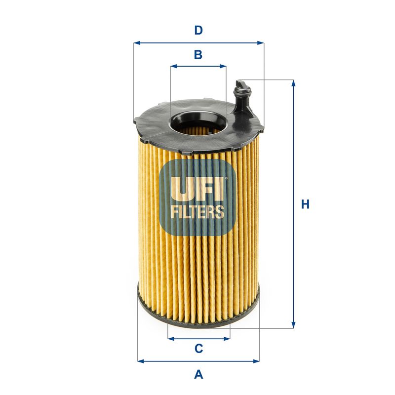 Оливний фільтр UFI 25.141.00