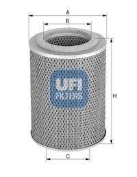Alyvos filtras ufi 25.455.01